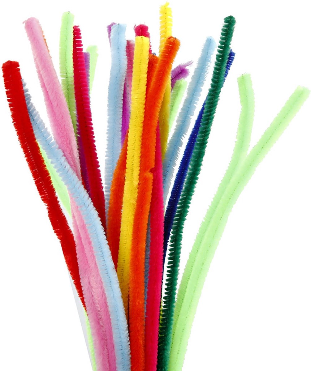 Société créative https: www.ccobby.nl chenille-l-30-cm-thickness-9-mm-diverse-colours-200-div-1-doos
