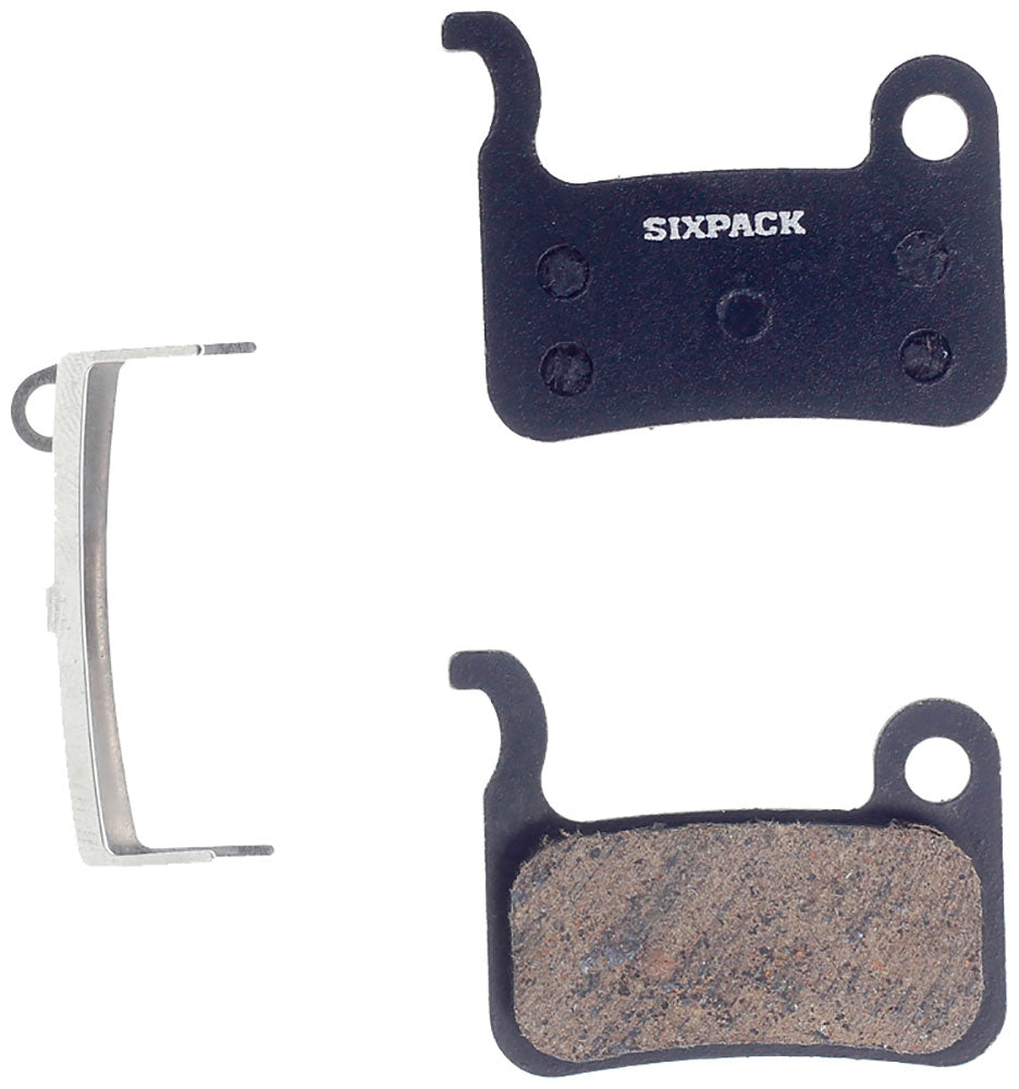 Pack de six plaquettes de frein à disque semi-métalliques Shimano XTR XT SLX LX Saint