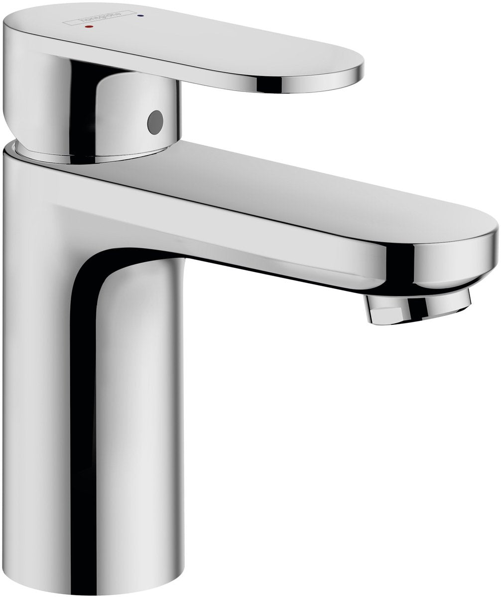 Mélange de vernis Hansgrohe - mitigeur de lavabo - commande monocommande - sans vidage - taille 100 mm - chrome