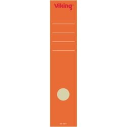 Ordnerrugetiketten viking rood 10 stuks papier