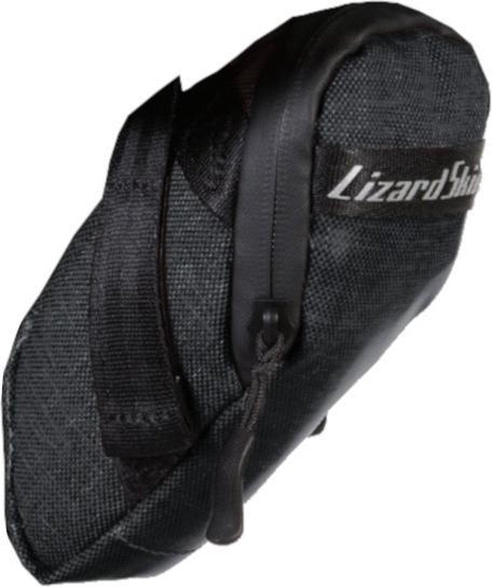 Skins de lézard Skins Lizard Cache Saddle Sac Black