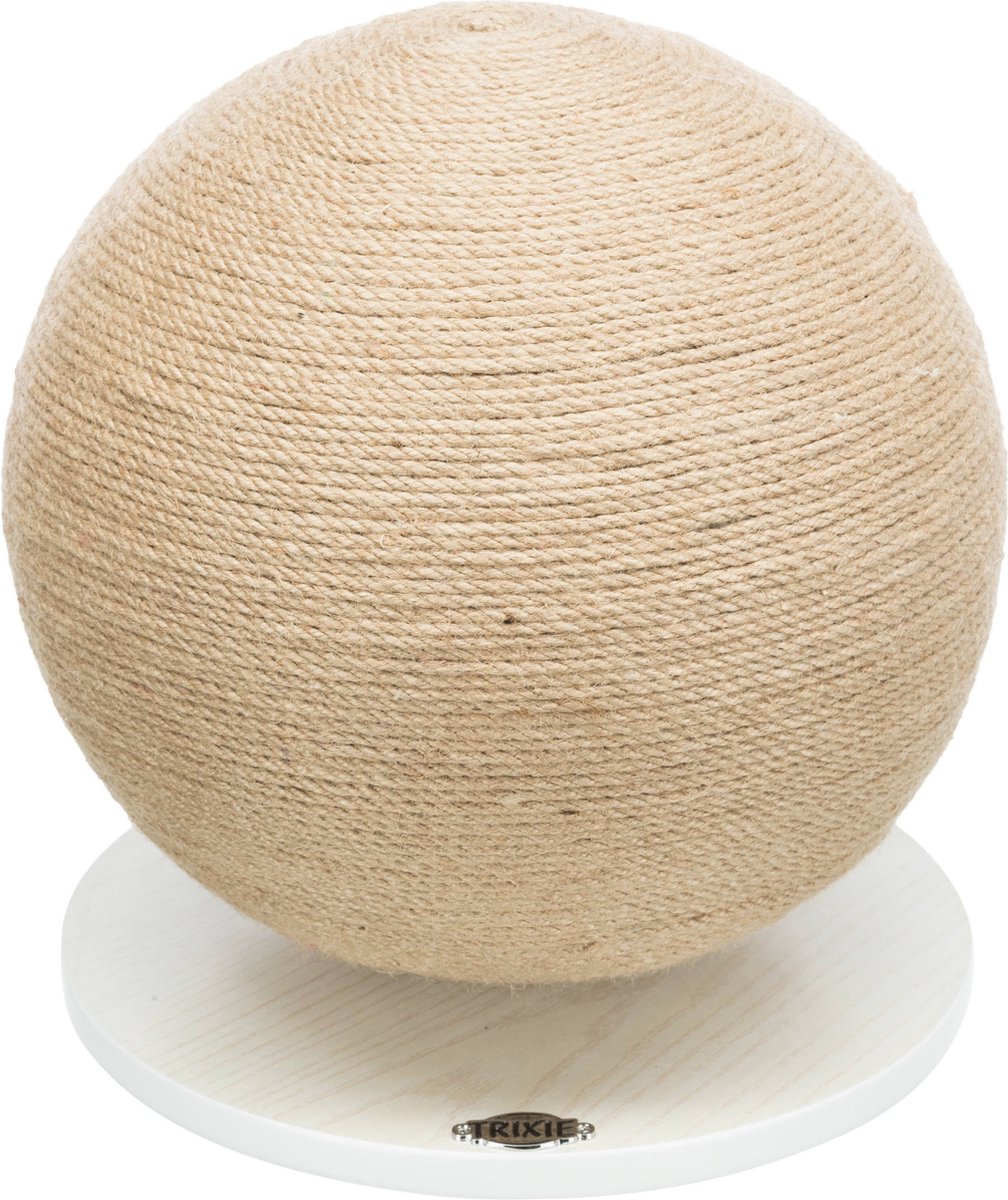 Boule à gratter Trixie sur socle en bois de jute