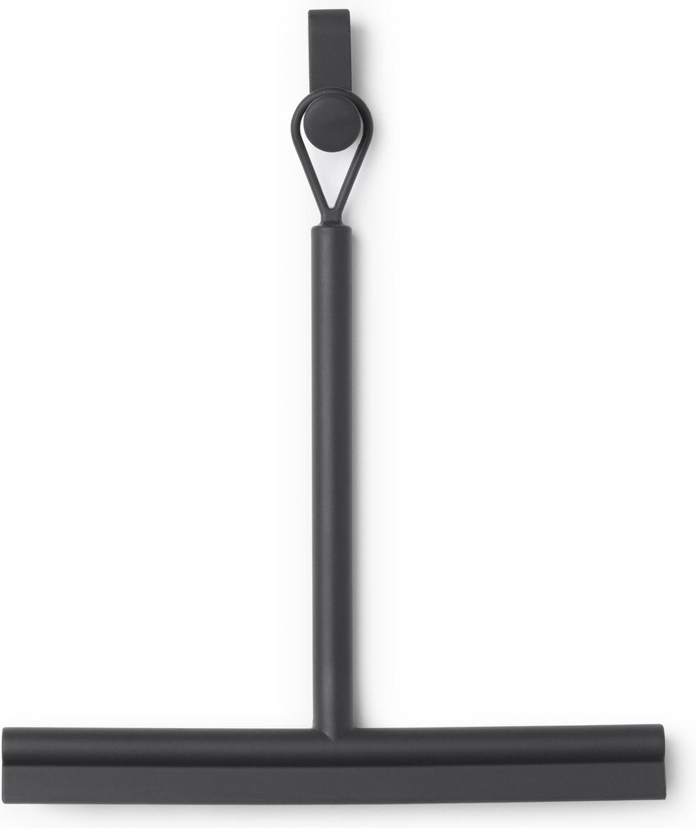 L'essuie-glace de douche Brabantia est renouvelé avec un crochet de porte