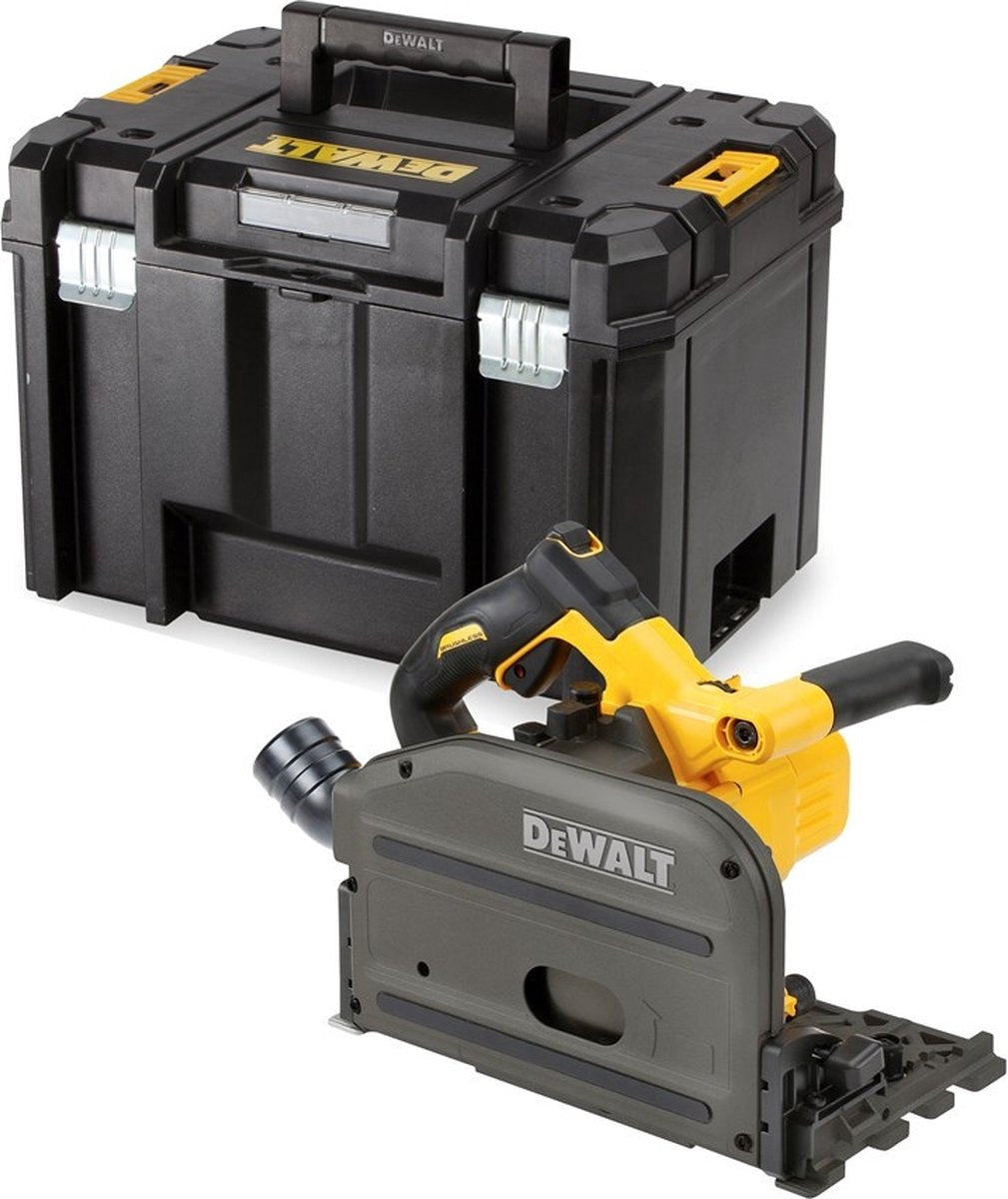 Dewalt dcs520nt 18v 54v xr flexvolt batterie li-ion corps de scie plongeante en tstak - 165mm - changement rapide - sans balais