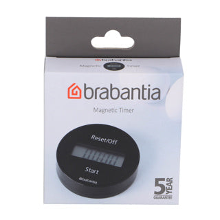 Brabantia savoureux+ minuterie de cuisine gris foncé