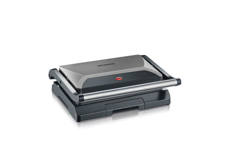 Severin compact multigrill 800w gris métallisé kg 2394