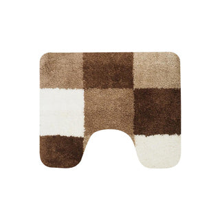 Tapis de toilette Dutch House Brest 60 x 50 cm marron