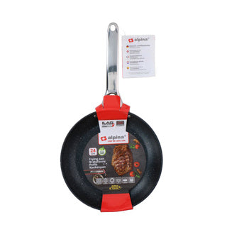 Poêle antiadhésive Alpina 24 cm tous feux