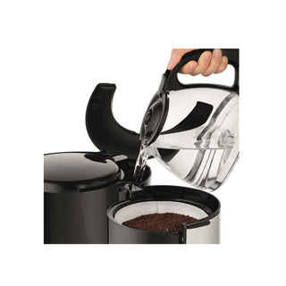 Cafetière Tefal subito acier inoxydable noir