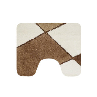 Dutch house joli tapis de toilette 60 x 50 cm marron