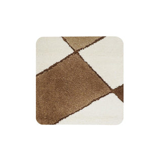 Dutch house joli tapis de bidet 60 x 60 cm marron