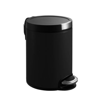Eko poubelle à pédale Vepa poubelles artistiques 5l noir