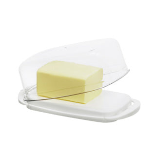 Beurrier frais Rotho blanc transparent