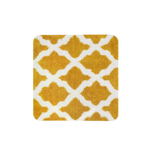 Tapis de bidet Dutch House Toulon 60 x 60 cm ocre
