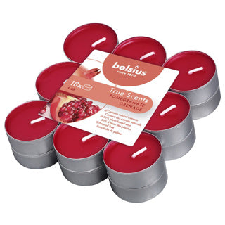 Bolsius bougie chauffe-plat parfumée 18pcs grenade
