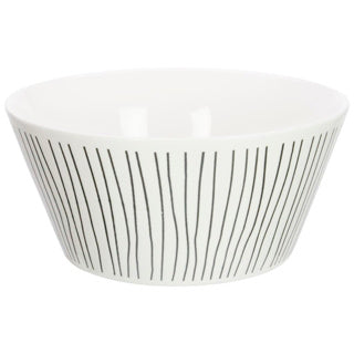 Bol Gusta fika 13,5 x 9,5 cm rayures