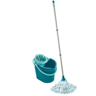 Leifheit 56796 set de serpillères classiques vert blanc