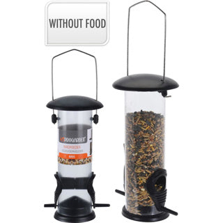 Support mangeoire à oiseaux de jardin Pro pour graines en métal d10xh23cm | 3 pièces