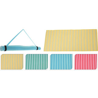Tapis de plage 180x75cm 4 coloris assortis | 4 pièces