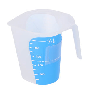 Tasse à mesurer Dbp 500ml bleu | 2 pièces
