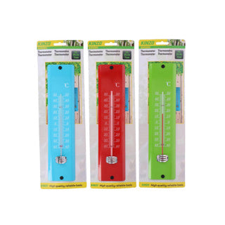 Thermomètre Kinzo 29,5x7x2 couleur assortie