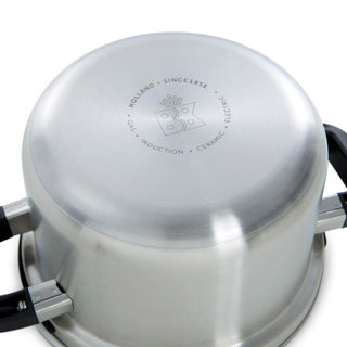 Bk flow cool set de casseroles 4 pièces en acier inoxydable