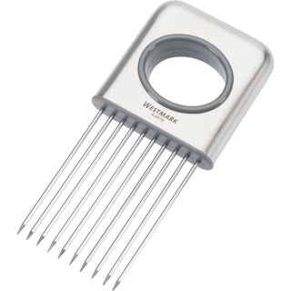 Westmark peigne à oignons aide à la coupe en acier inoxydable