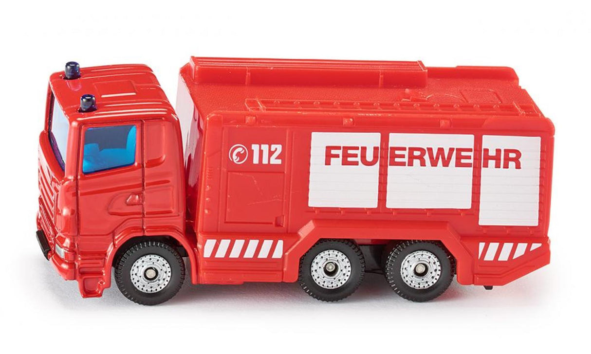 Siku 1034 camion de pompiers citerne 9,8cm rouge