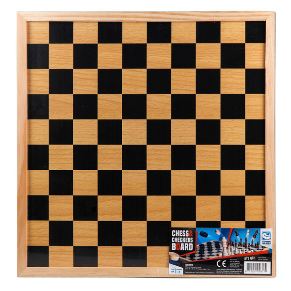 Échiquier de dames de jeux de clown