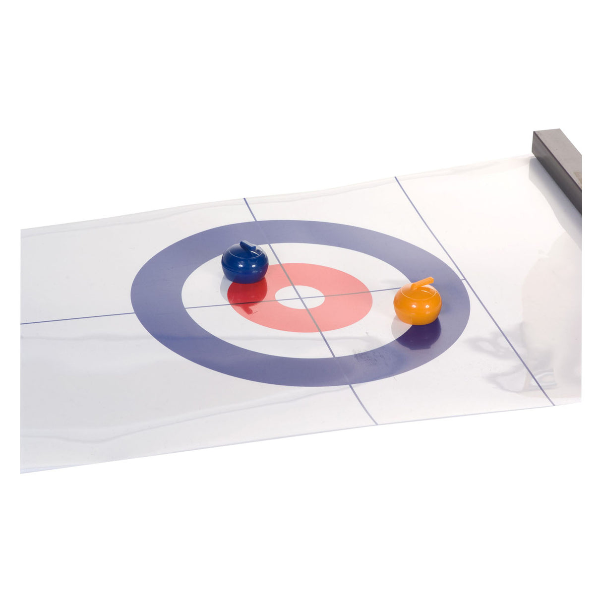 Table de jeux de clown curling avec 8 pierres