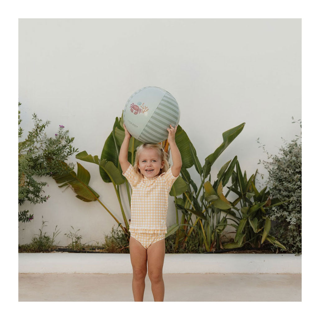 Ballon de plage Little Dutch Fresh Greens, 35 cm