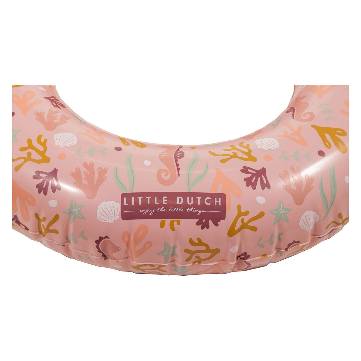 Bouée de bain rose Little Dutch Ocean Dreams, 50 cm