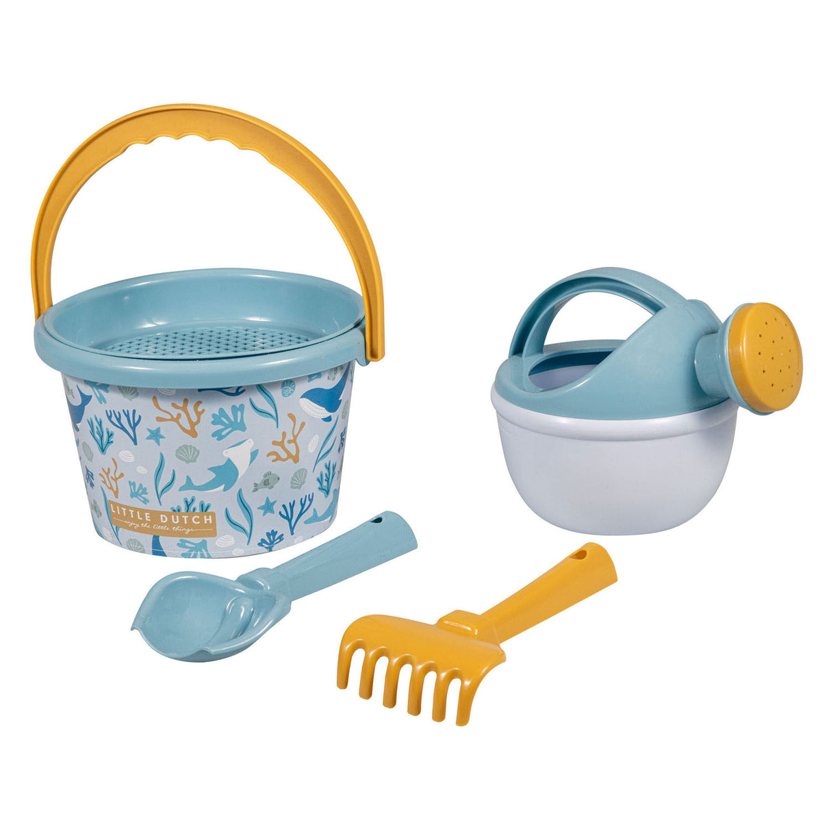 Ensemble de plage bleu Little Dutch Ocean Dreams, 5 pièces.