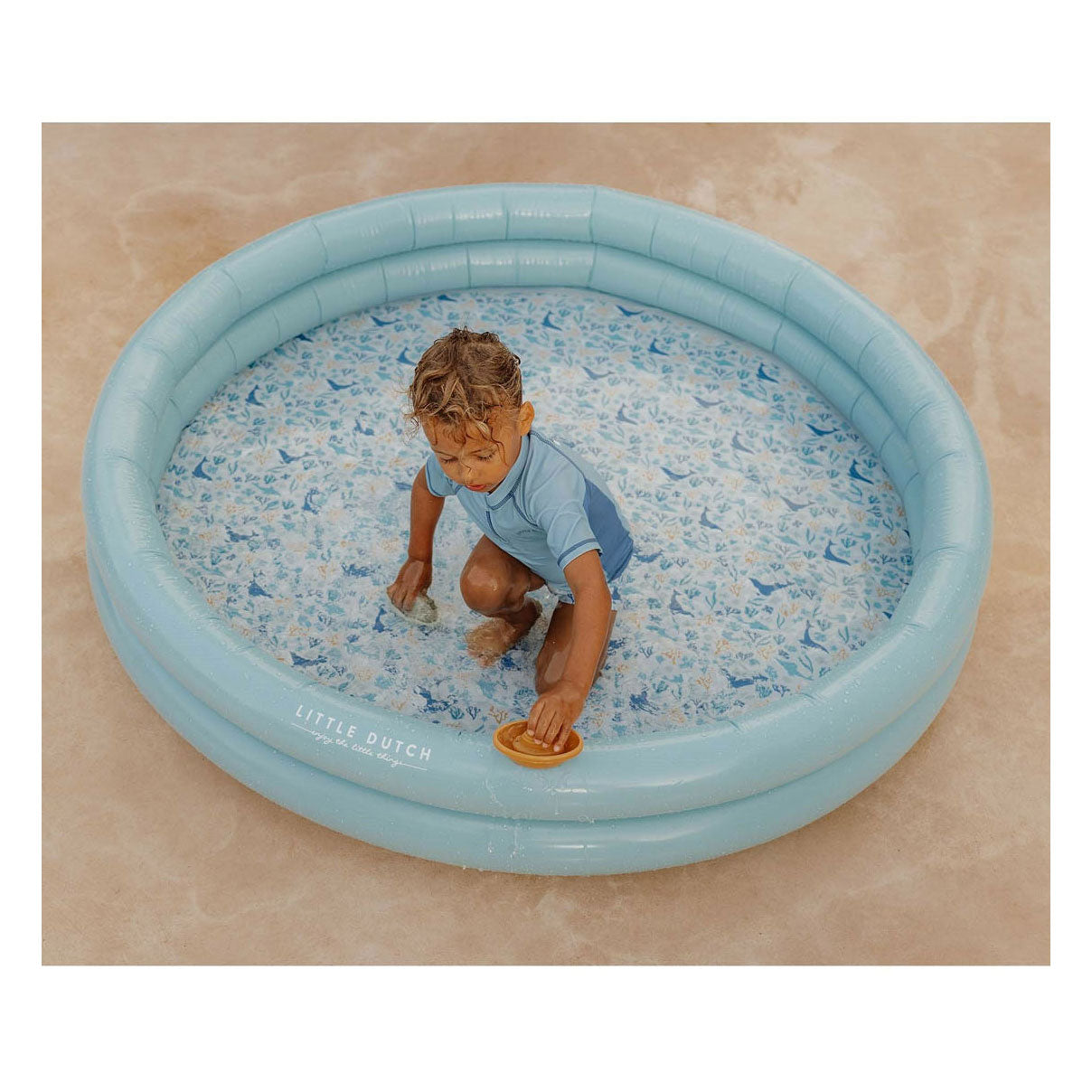 Piscine Little Dutch Ocean Dreams bleue, 150 cm