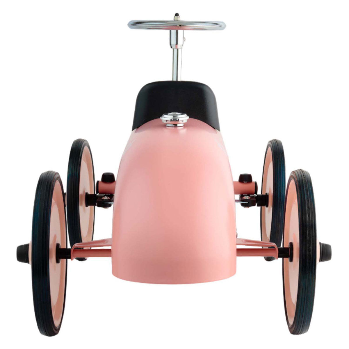 Petite voiture rétro hollandaise rose