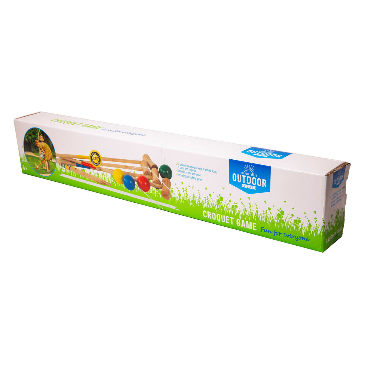 Playage en plein air Croquet en bois