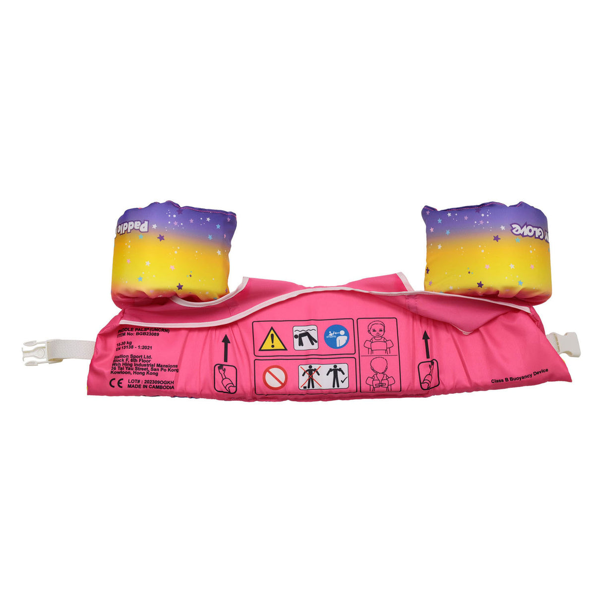 Gilet de sauvetage Paddle Pal licorne, 3-6 ans
