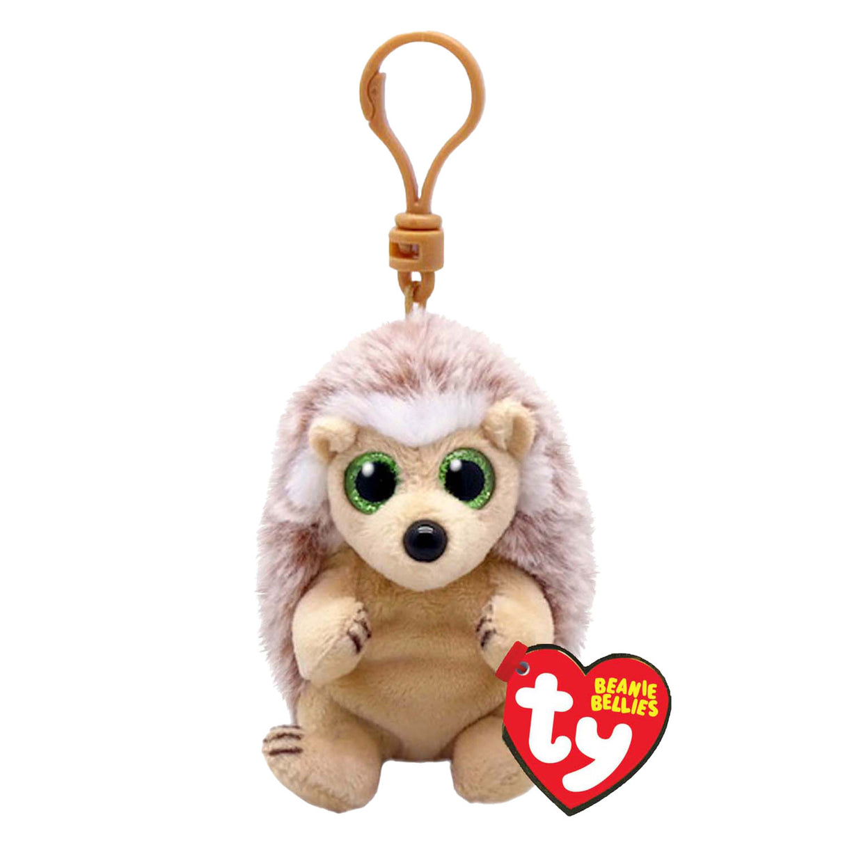 Ty beanie babies ventre clip pare-chocs hérisson, 10cm
