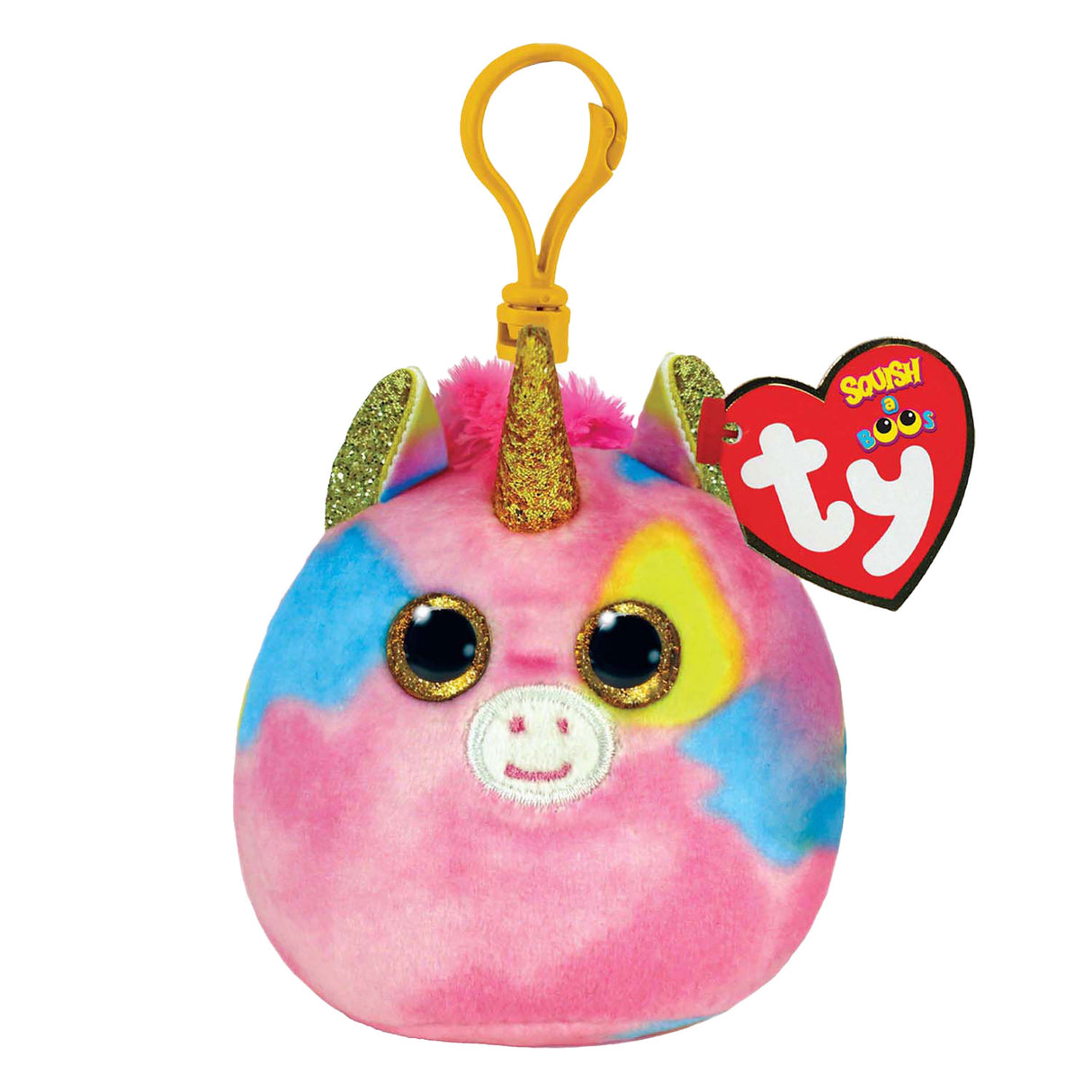 Ty Beanie Ty Squish a Boo Clips Fantasia Licorne, 8 cm