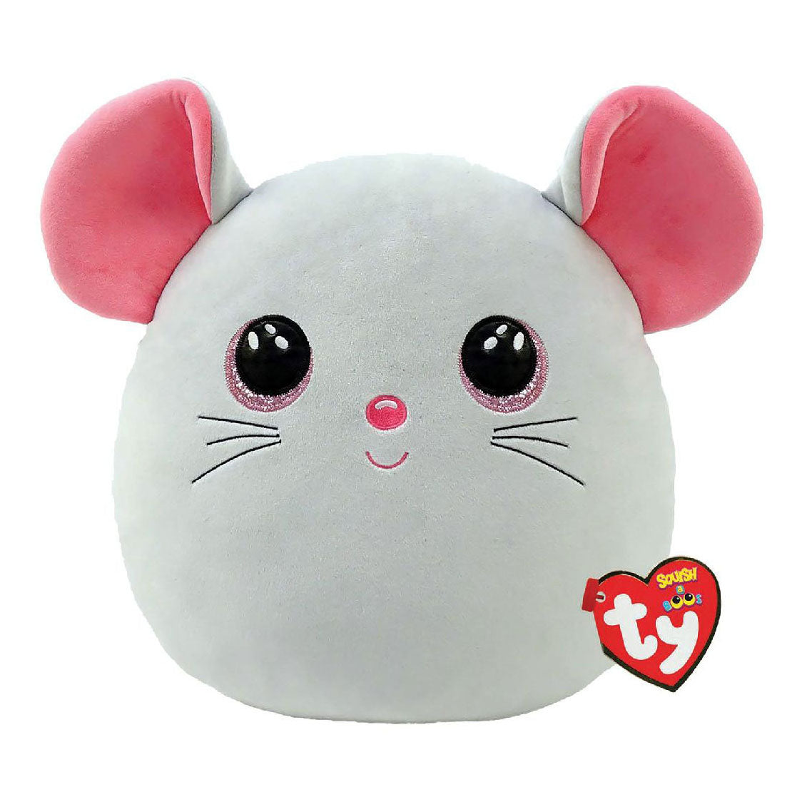 Ty Beanie Ty Squish a Boo Souris à l'herbe à chat, 31 cm