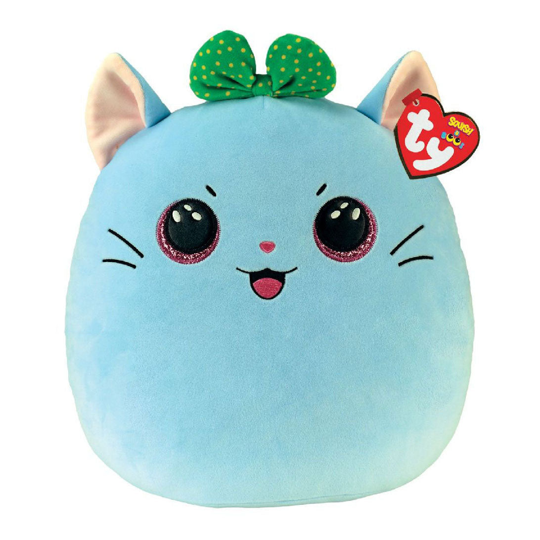 Ty bonnet ty squish a boo kirra chat gris, 31cm