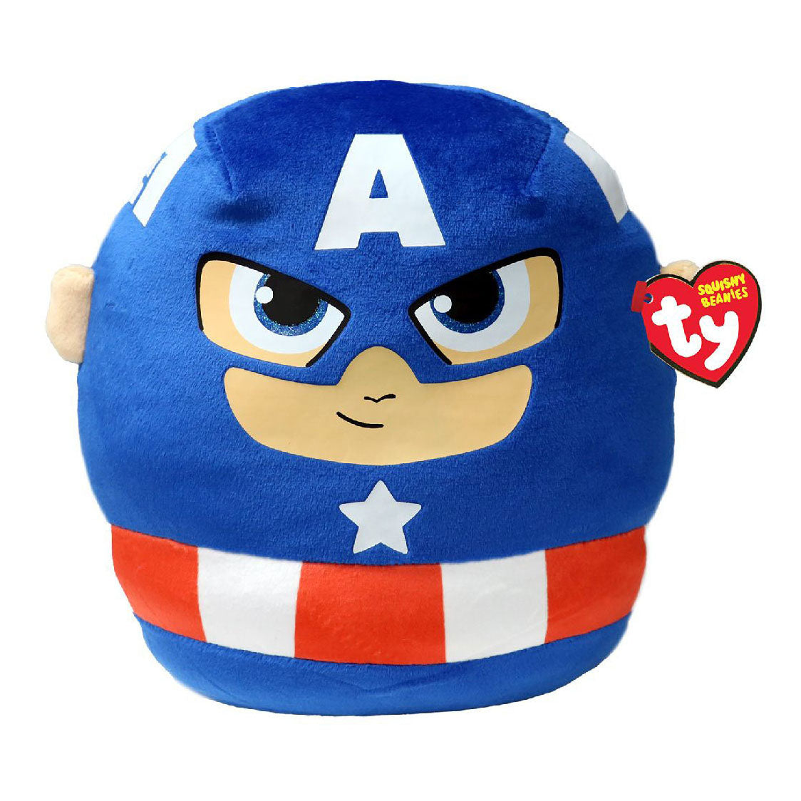 Ty bonnet Captain America écrase un boo, 31 cm