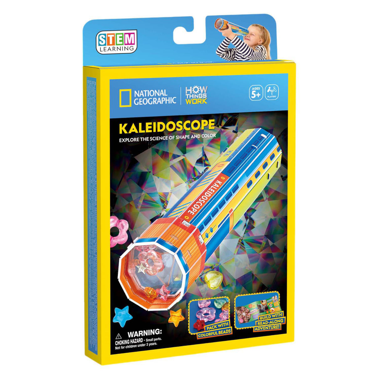 Puzzle 3D amusant et cubique, kaléidoscope à tige géographique nationale