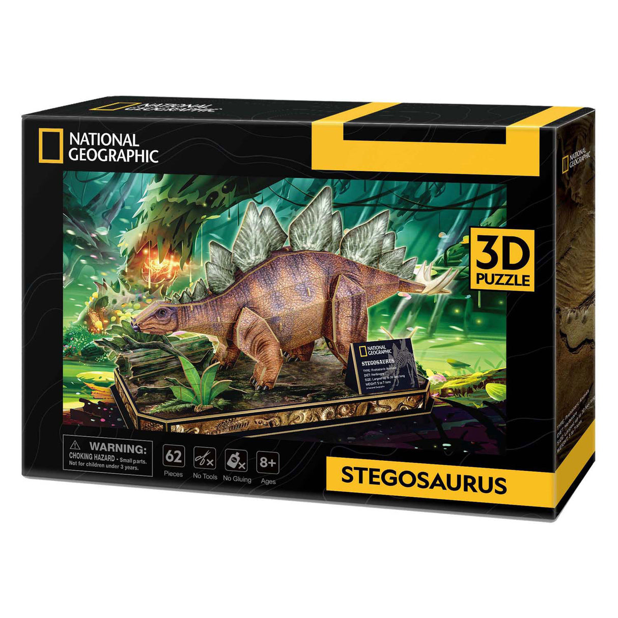 Stégosaure puzzle 3D National Geographic