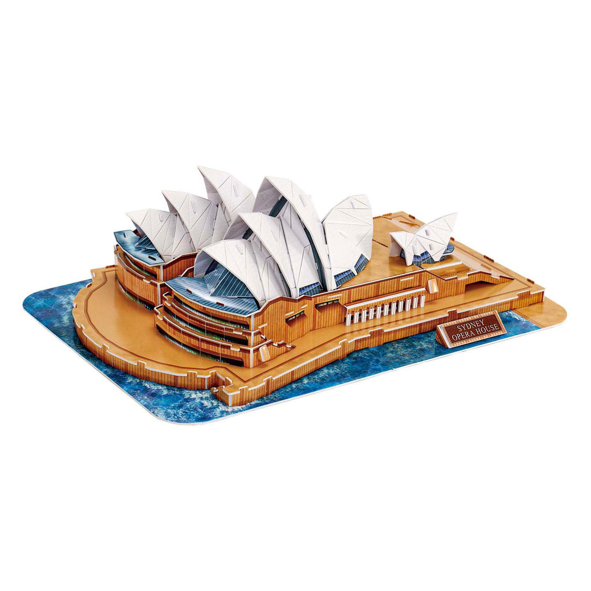 Puzzle 3D amusant et cubique, National Geographic Opera House de Sydney