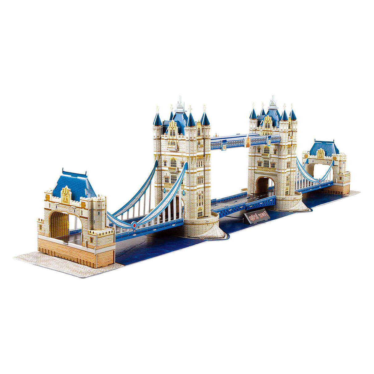 Puzzle 3D amusant et cubique, pont de la tour géographique nationale