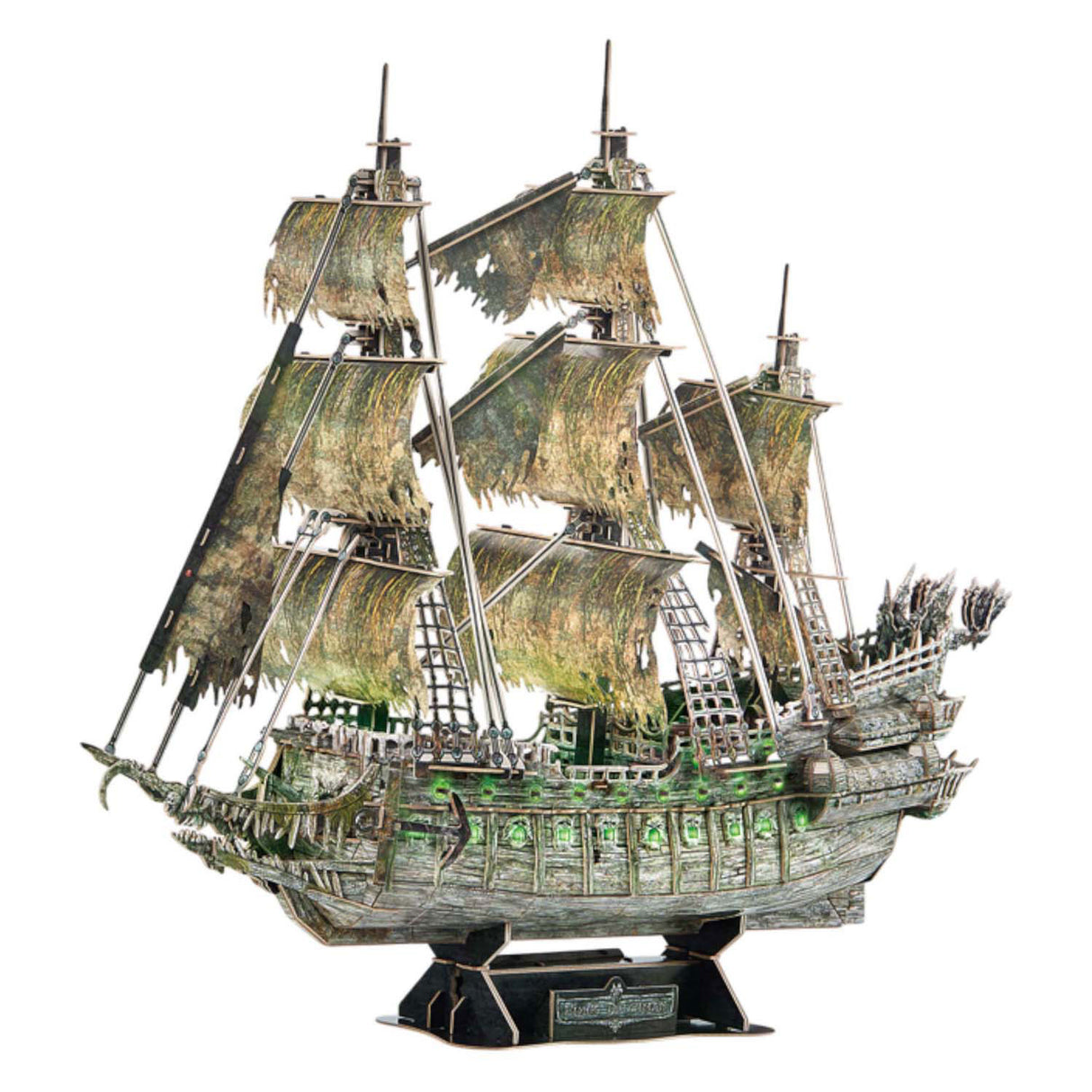 Puzzle 3D cubique amusant volant Dutchman LED.