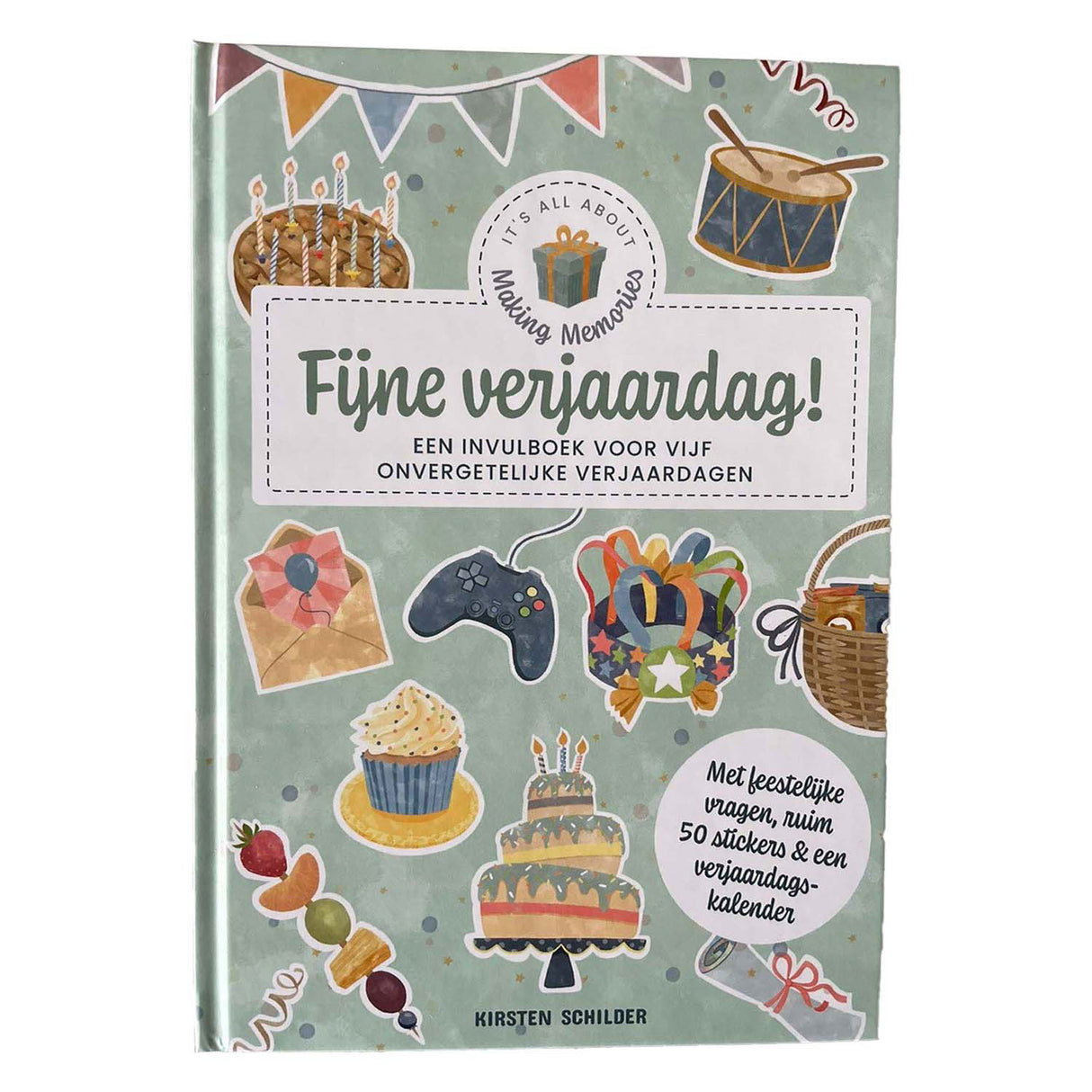 Livre à remplir Joyeux anniversaire pour cinq anniversaires inoubliables