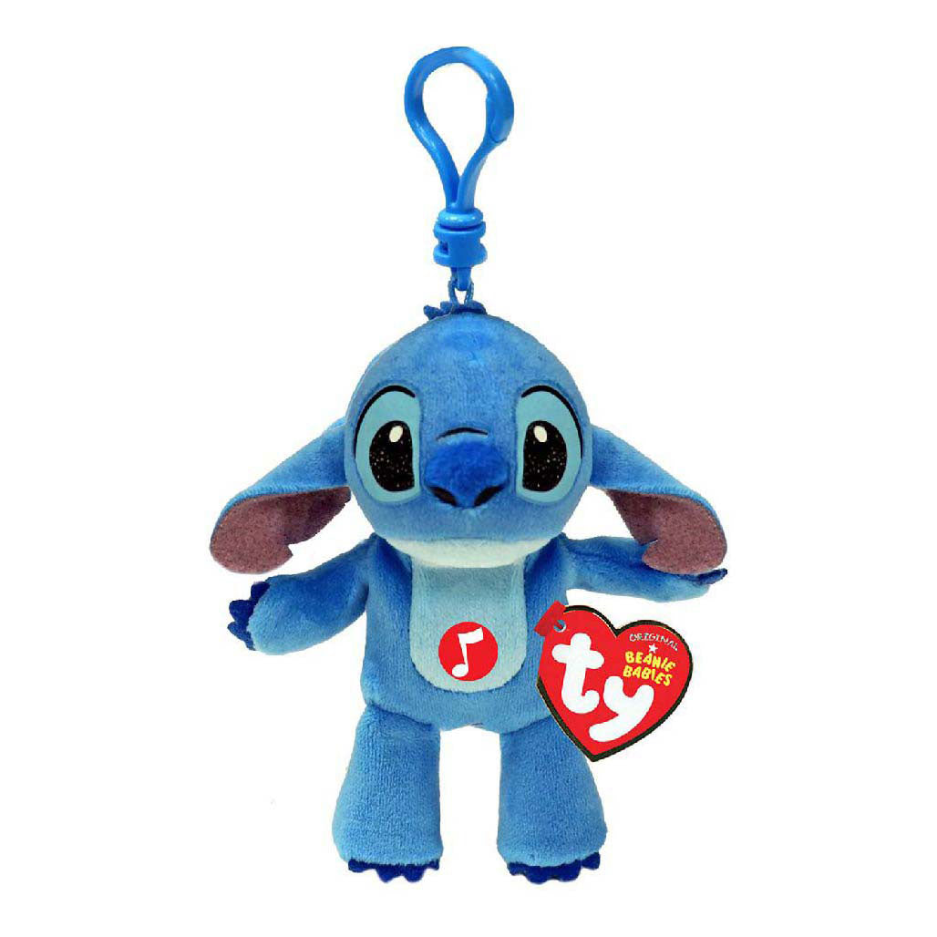 Disney Ty Beanie Babies porte-clés point avec son, 10 cm