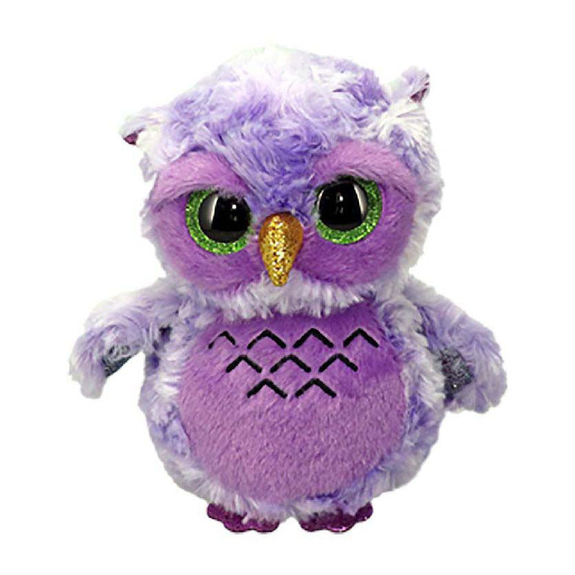 Ty Beanie Boo Owlivia Hibou violet, 15 cm